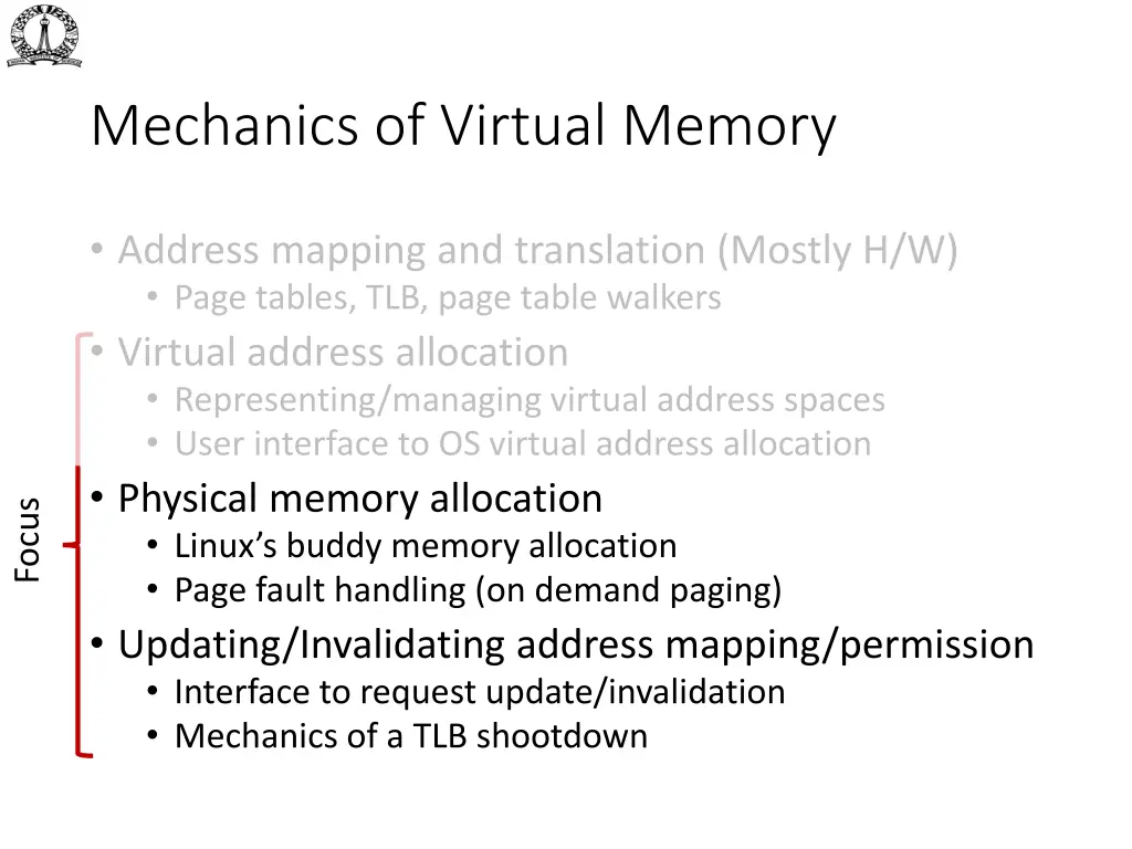 mechanics of virtual memory 1