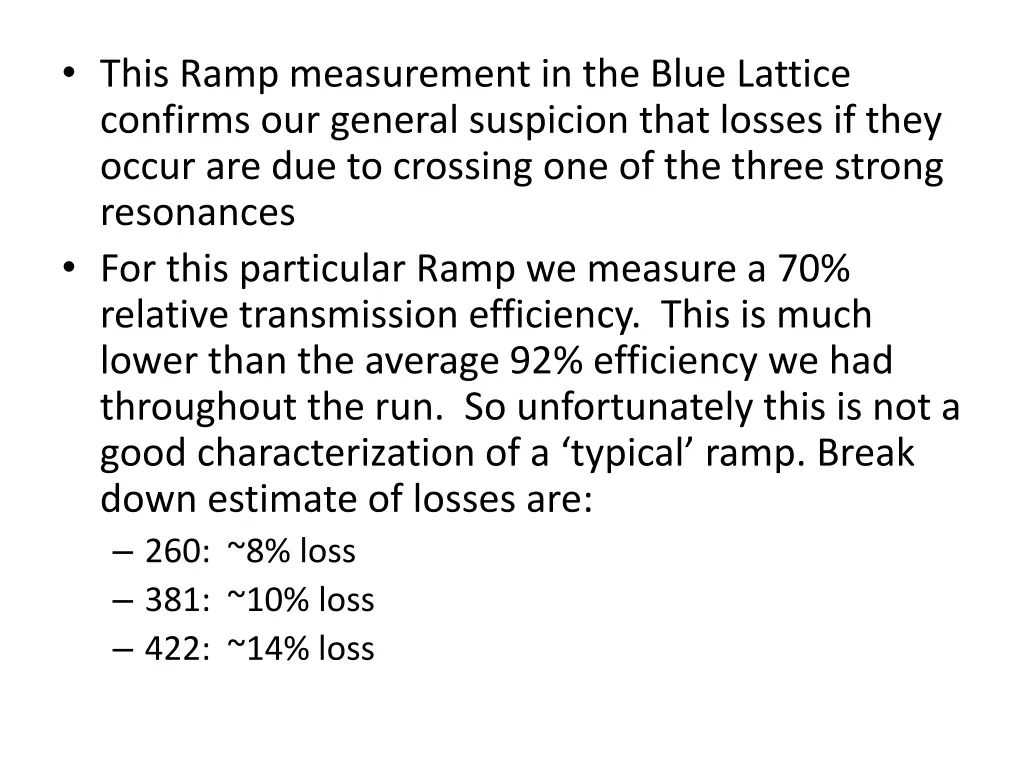 this ramp measurement in the blue lattice