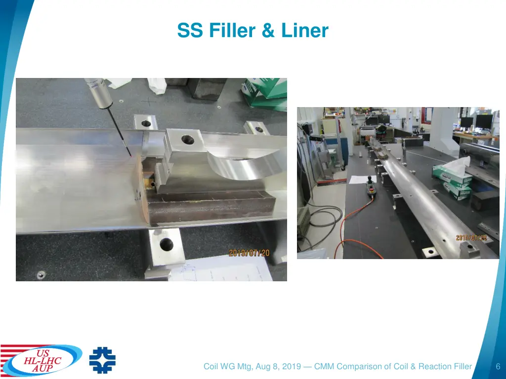 ss filler liner