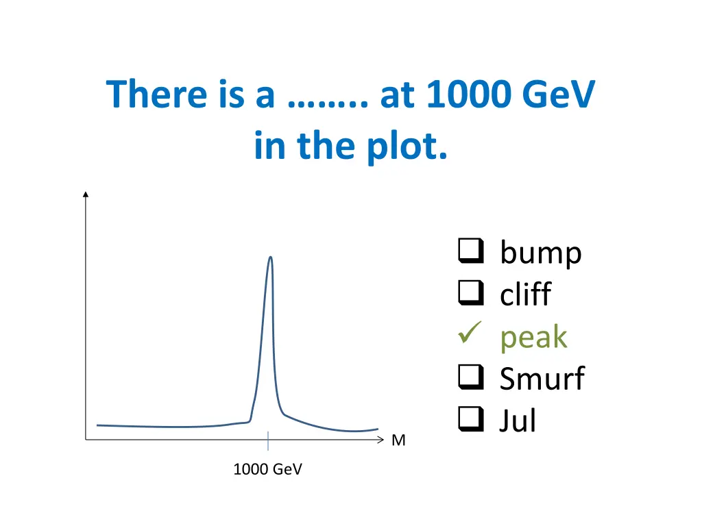 there is a at 1000 gev in the plot 1