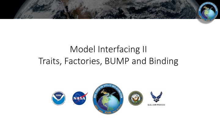 model interfacing ii traits factories bump
