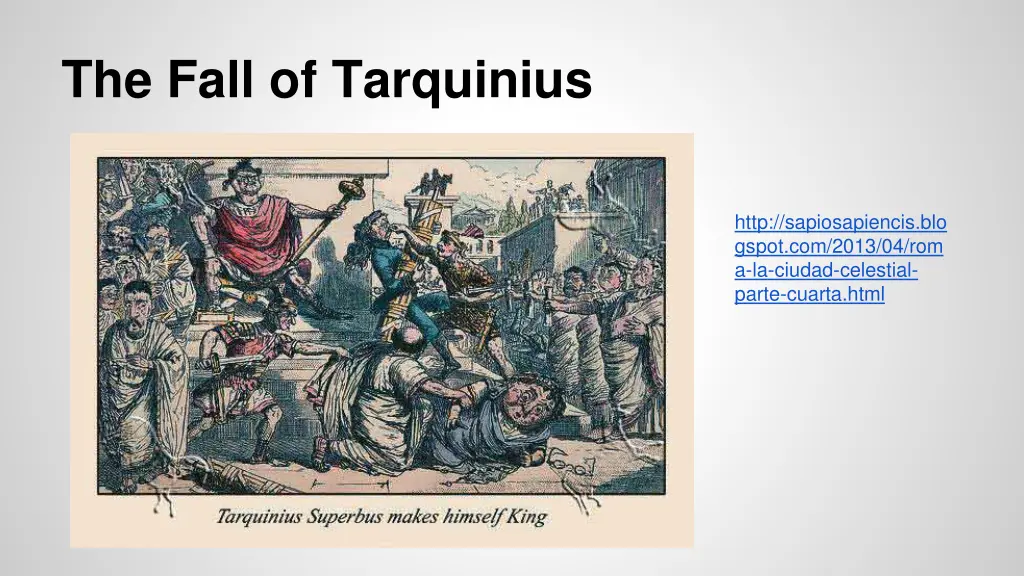 the fall of tarquinius