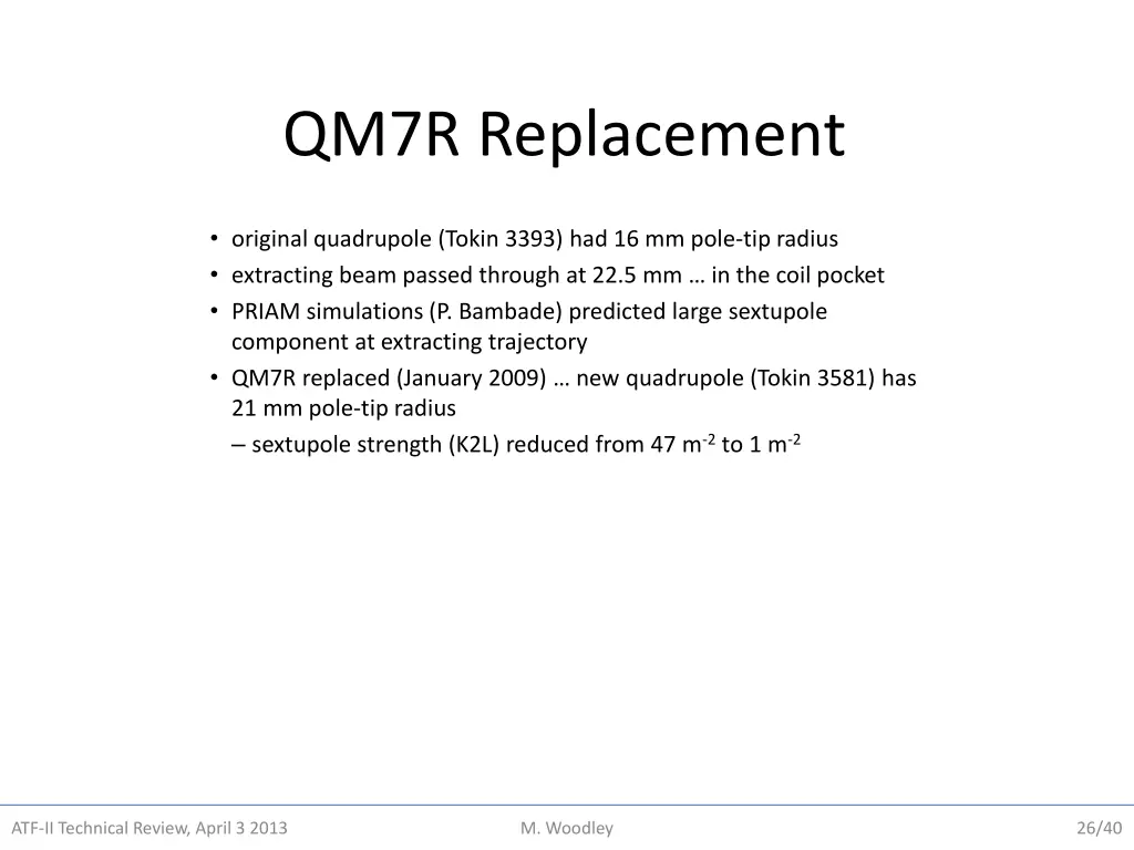 qm7r replacement