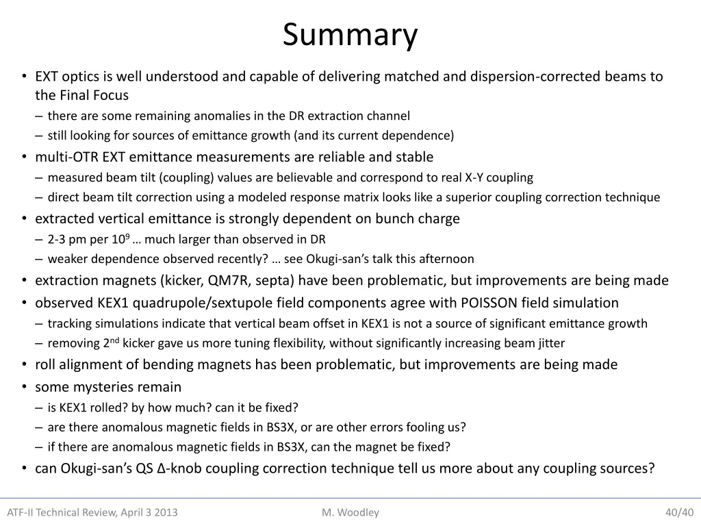 summary