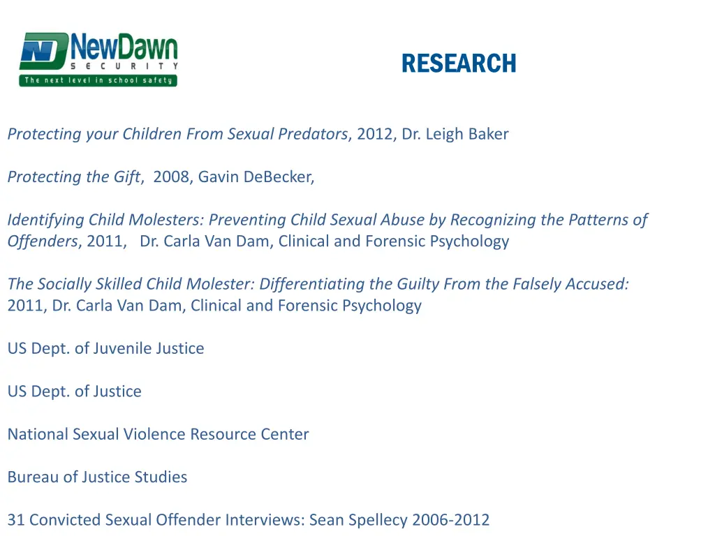 research
