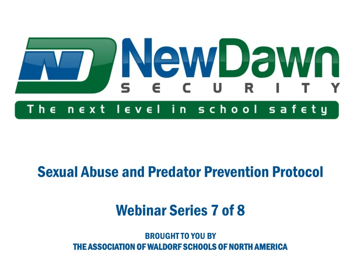 sexual abuse and predator prevention protocol