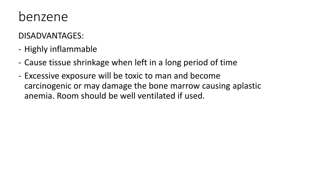 benzene 1