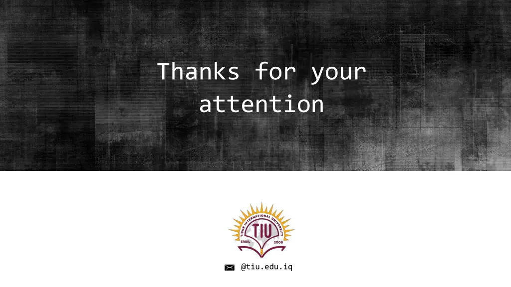 thanks for your attention