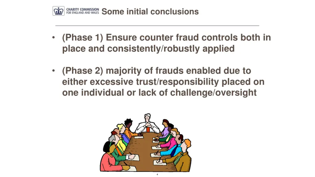 some initial conclusions