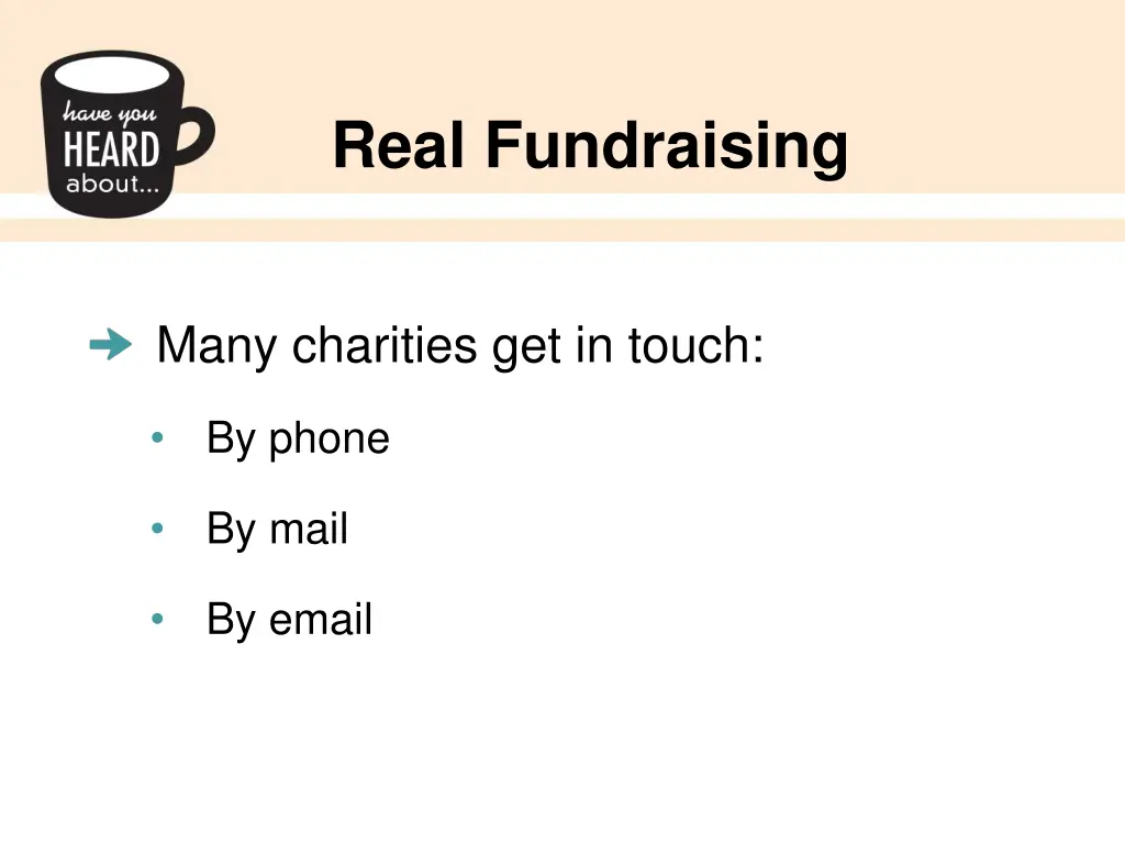 real fundraising