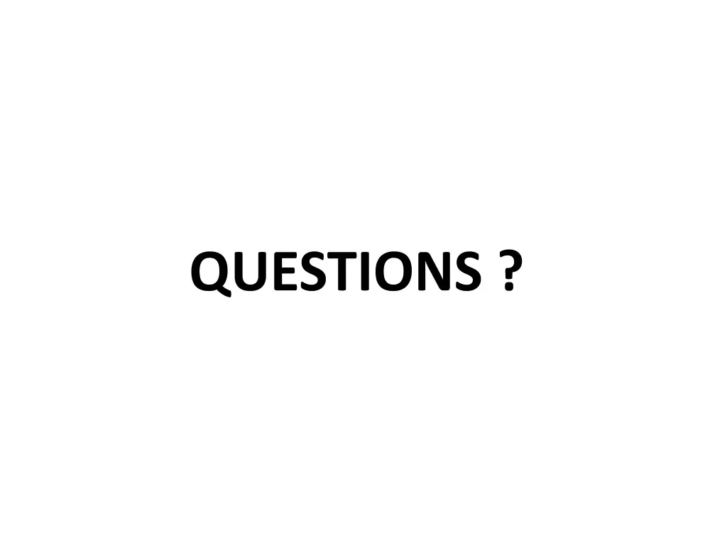 questions