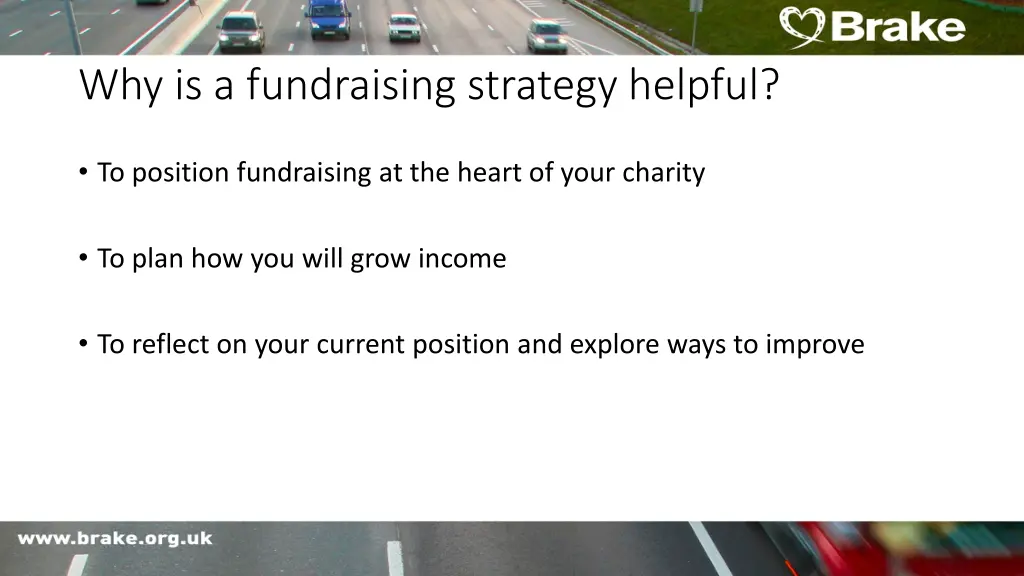 why is a fundraising strategy helpful