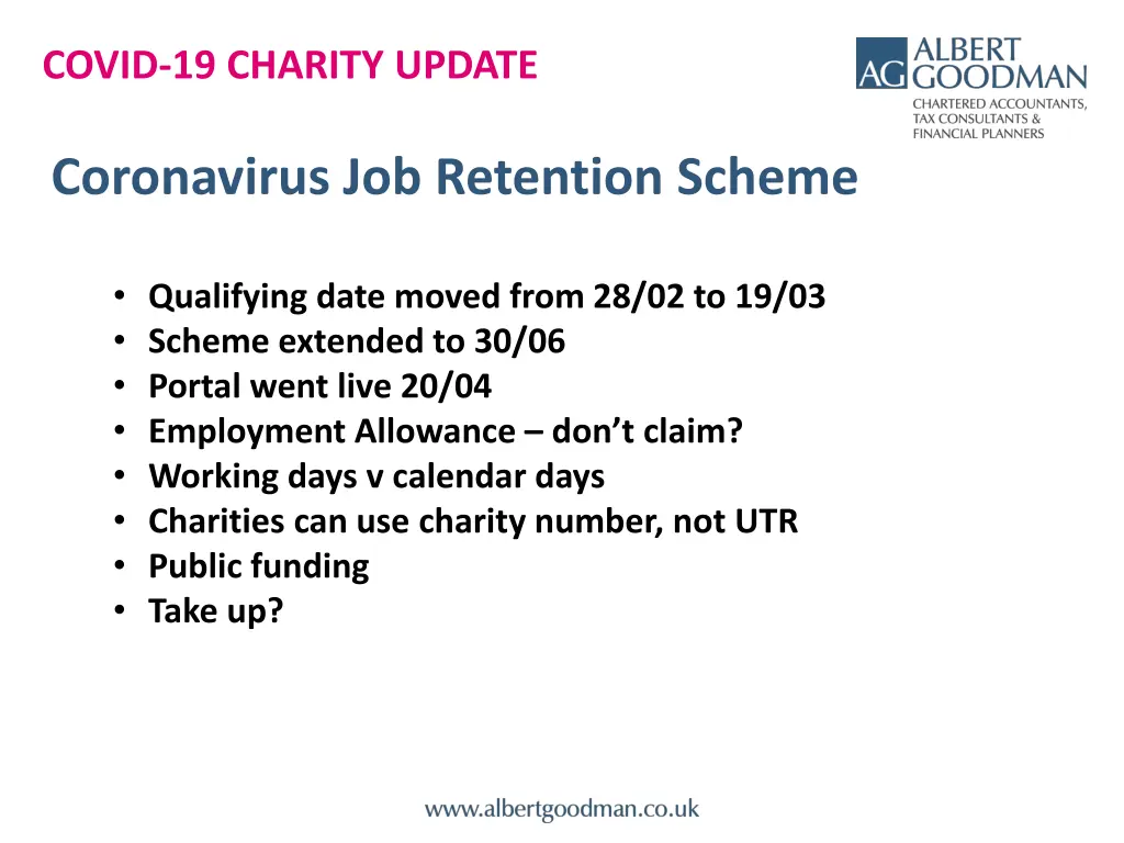 covid 19 charity update 4