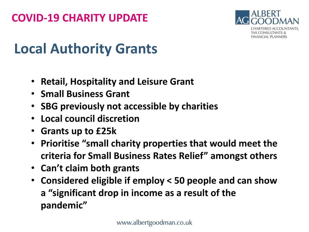 covid 19 charity update 7