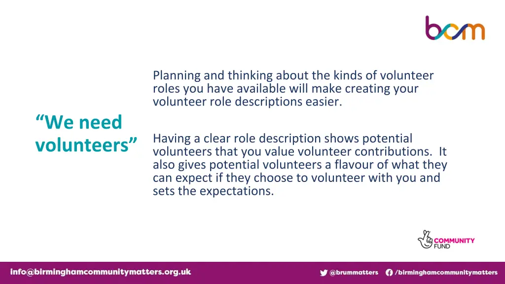 planning and thinking about the kinds