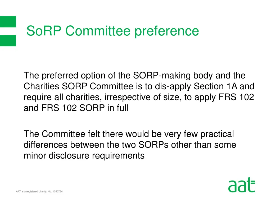sorp committee preference
