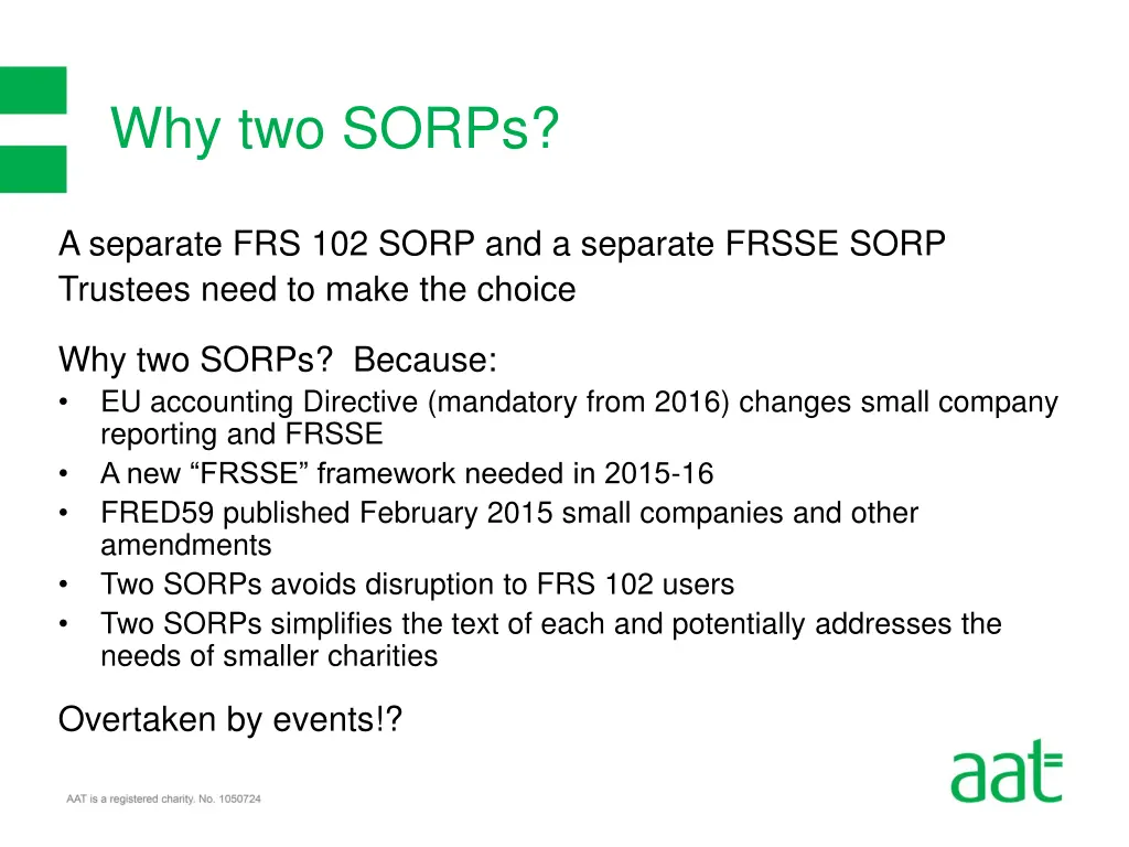 why two sorps