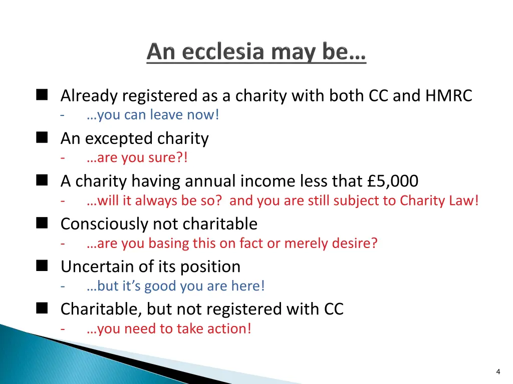 already registered as a charity with both