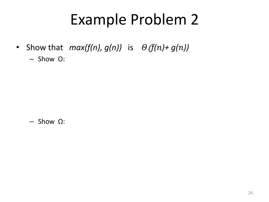 example problem 2