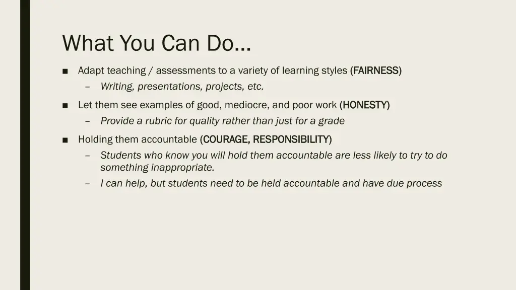 what you can do 2