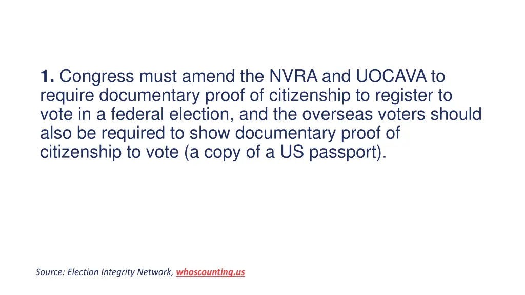 1 congress must amend the nvra and uocava
