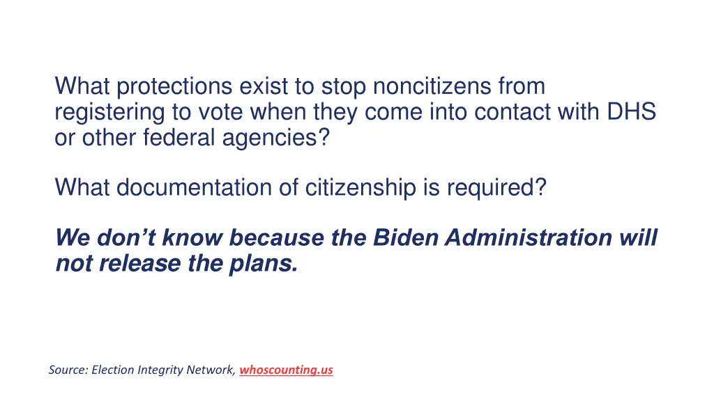 what protections exist to stop noncitizens from