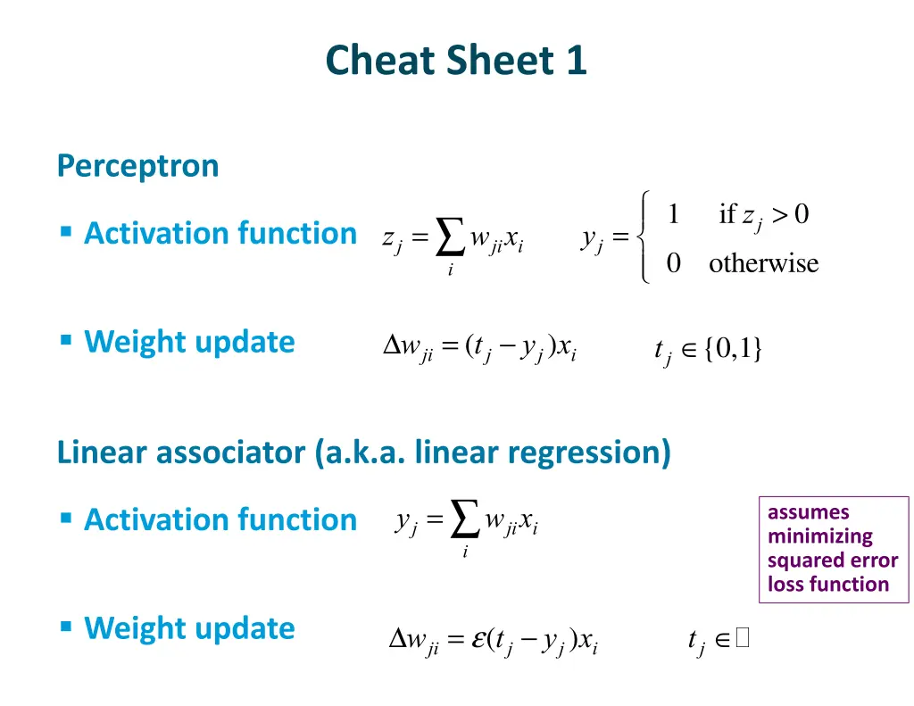cheat sheet 1