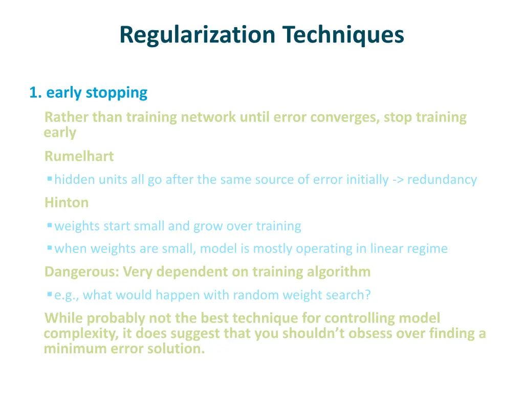 regularization techniques 1