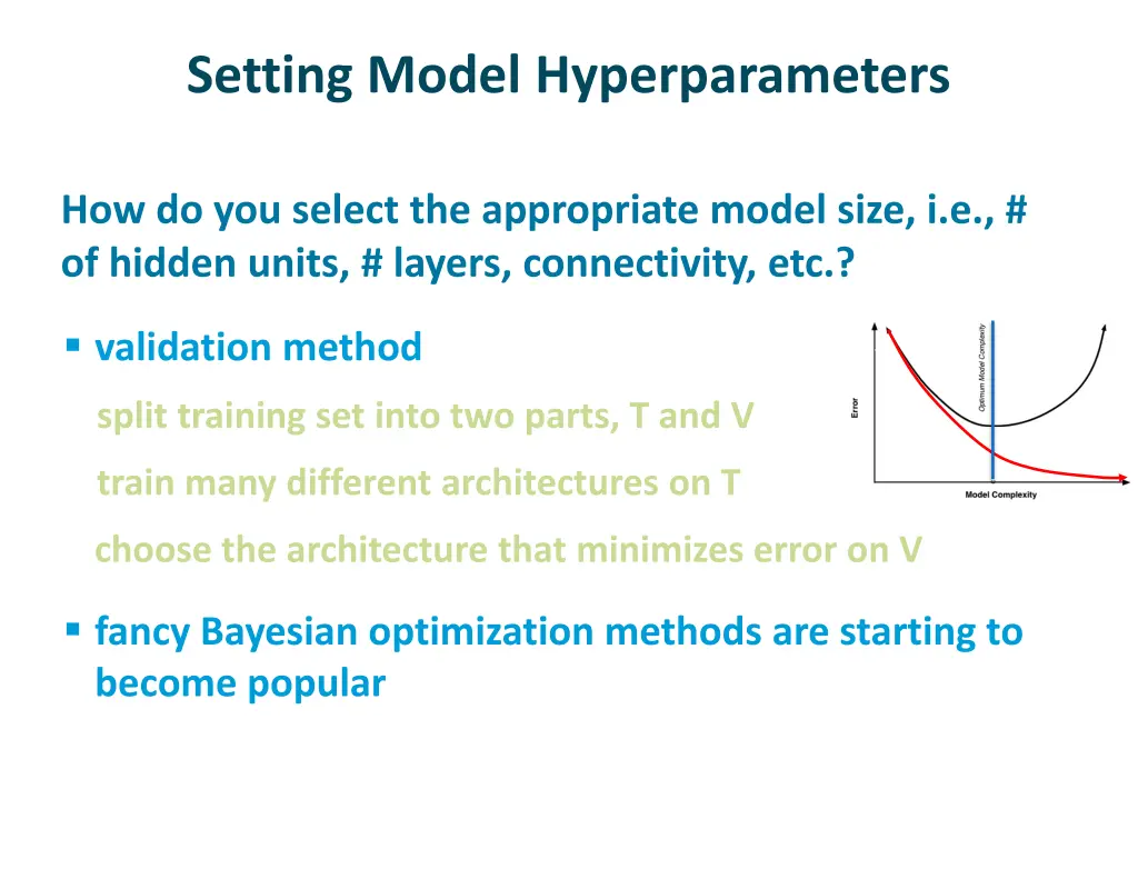 setting model hyperparameters