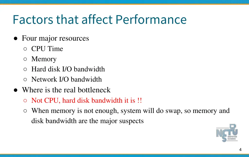 factors that affect performance