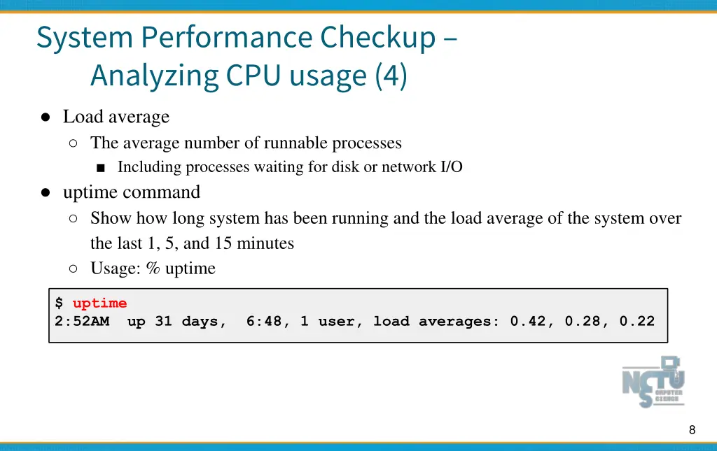 system performance checkup analyzing cpu usage 4