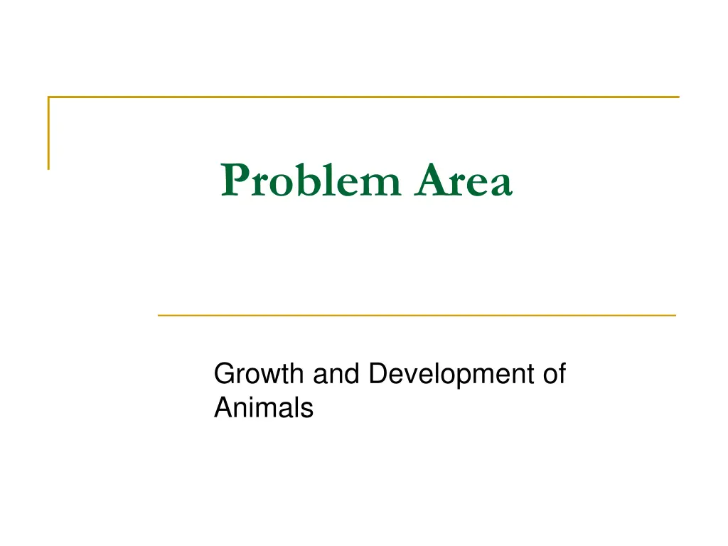 problem area