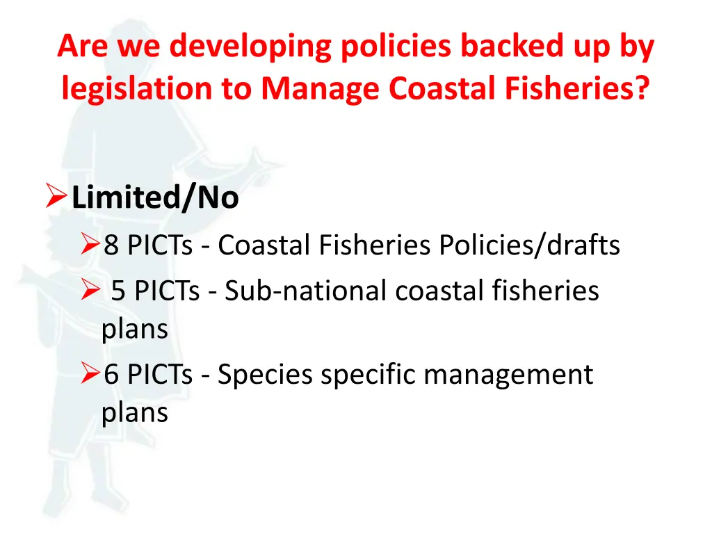 are we developing policies backed