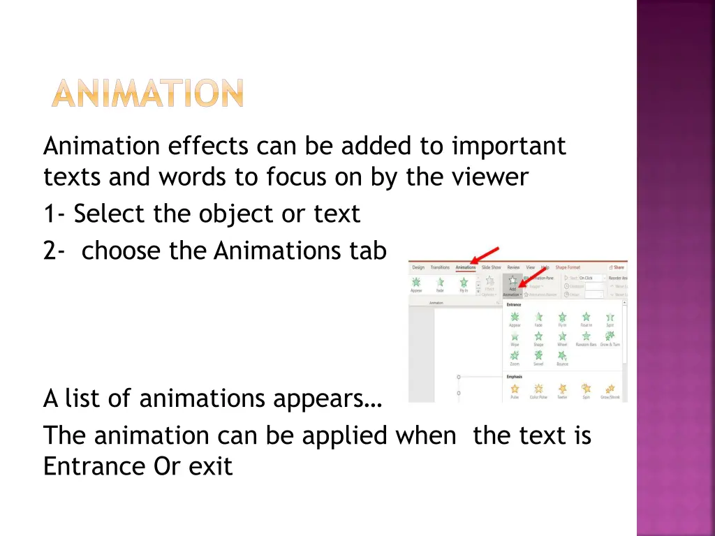 animation
