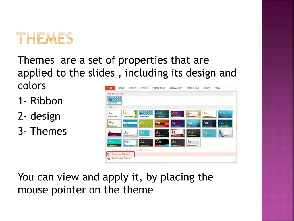 themes