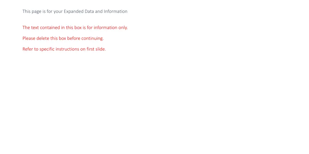 this page is for your expanded data