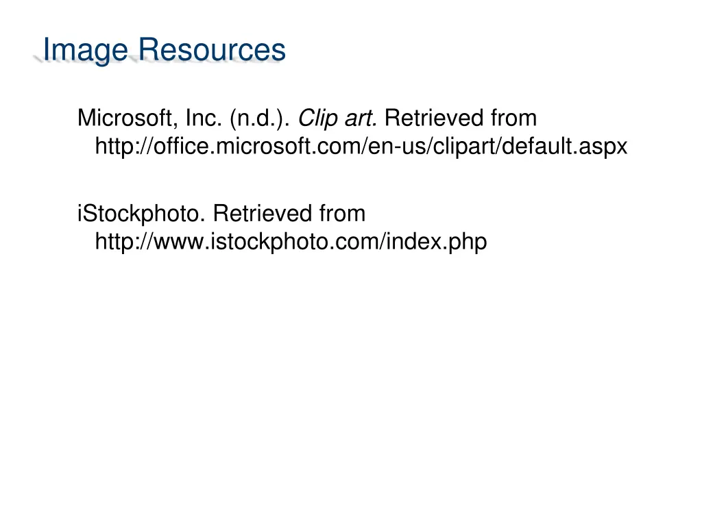 image resources