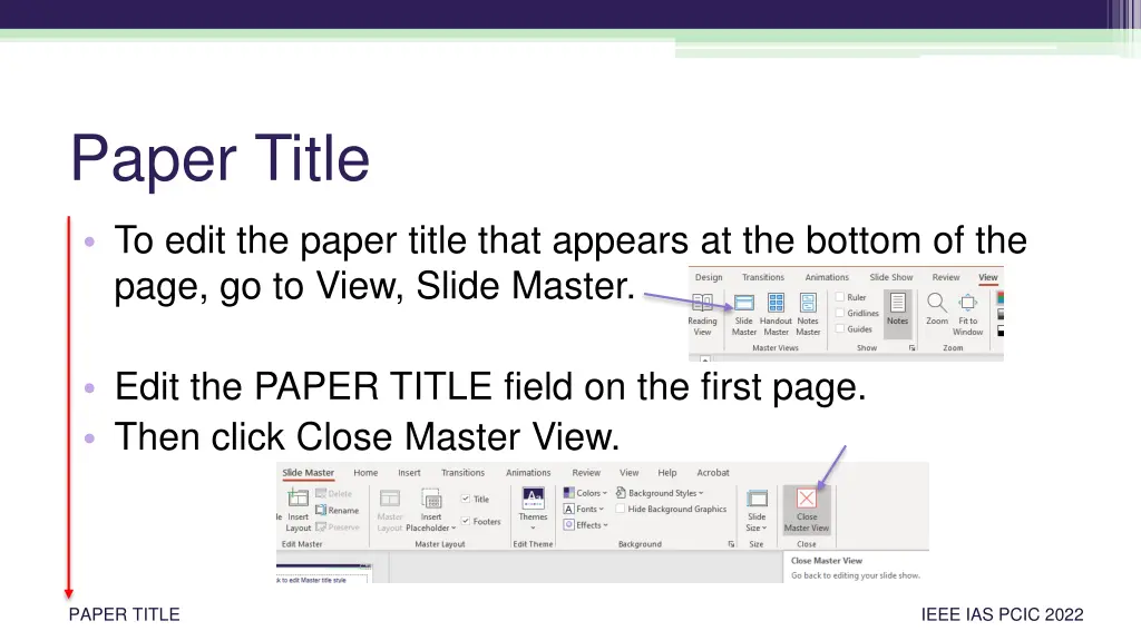 paper title 1
