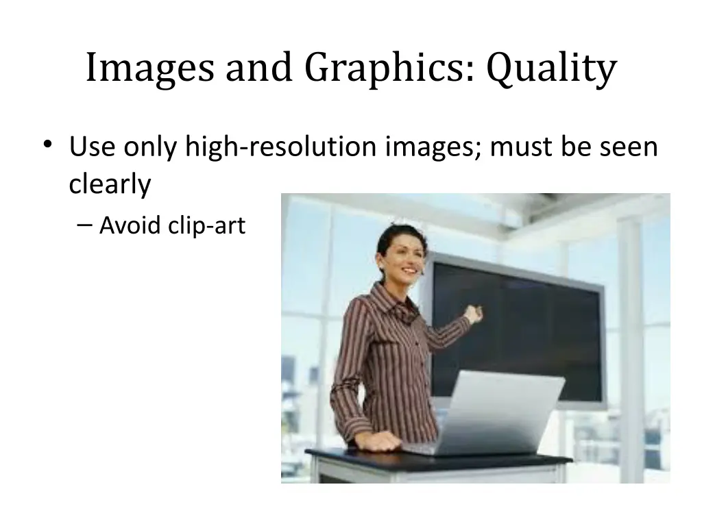 images and graphics quality