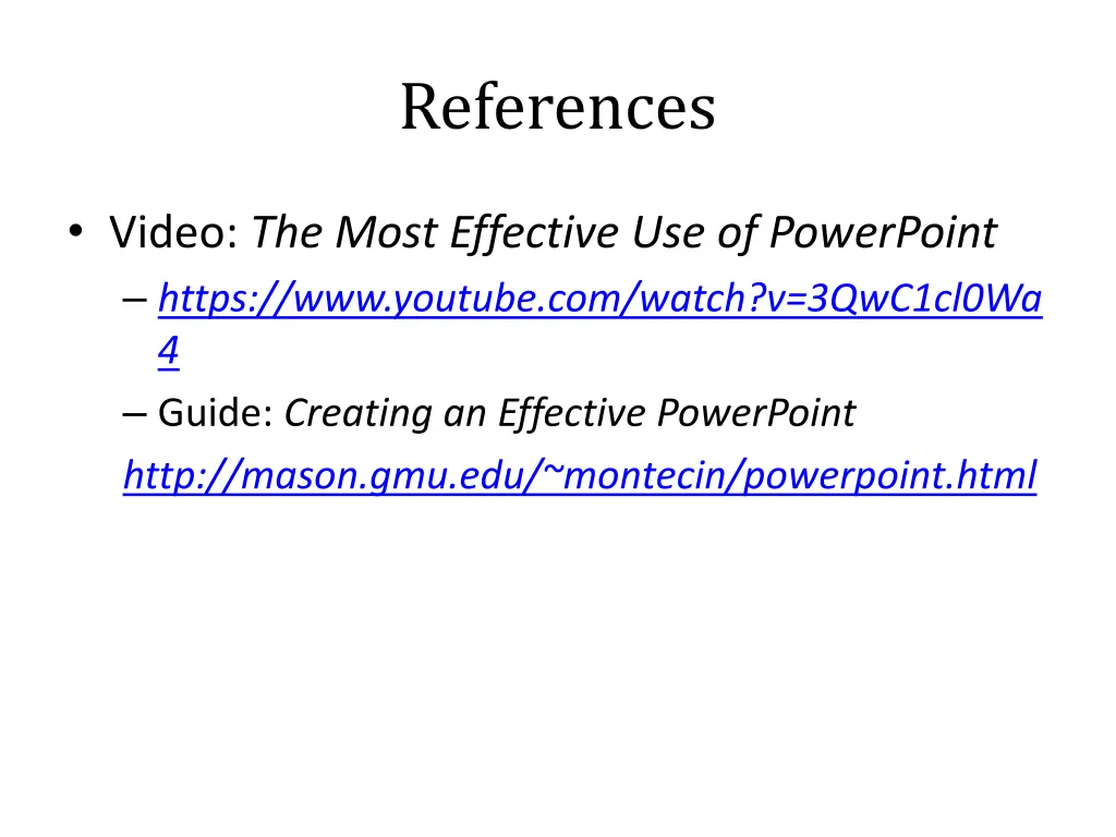 references