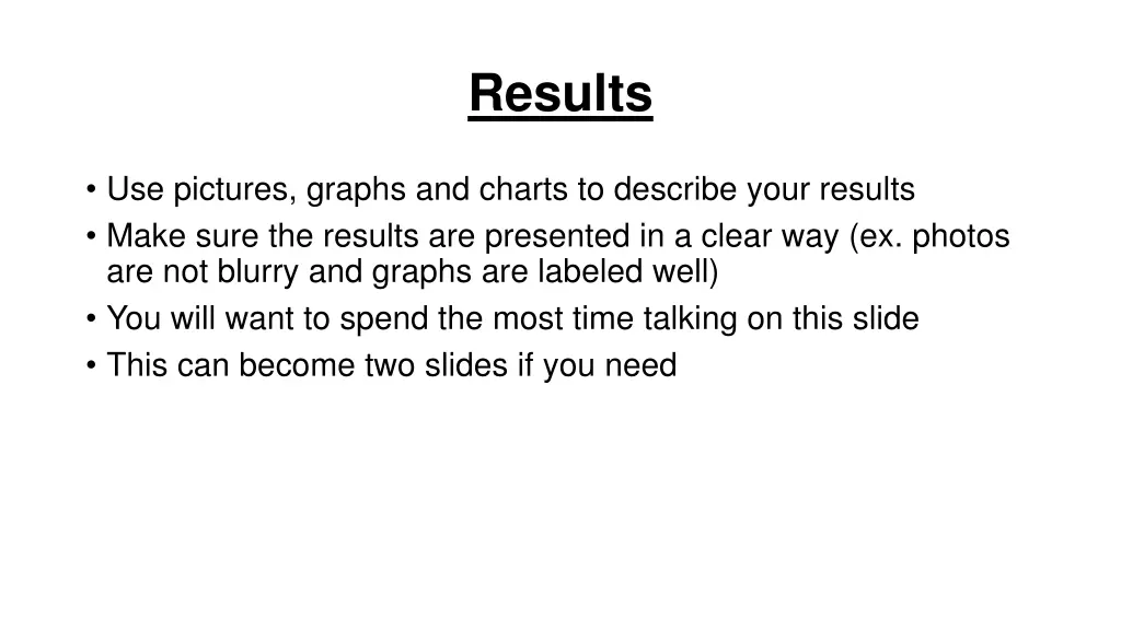 results