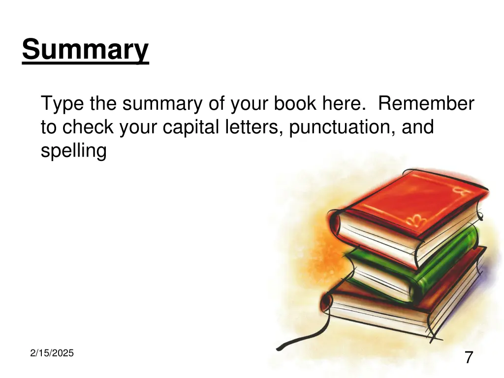 summary