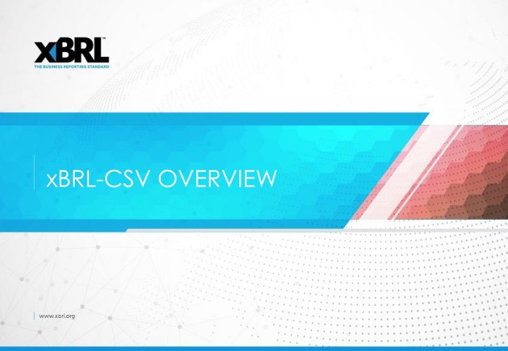 xbrl csv overview
