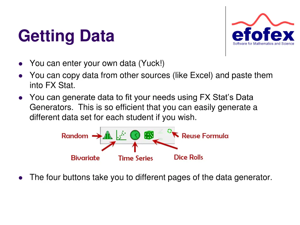 getting data