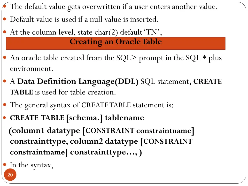 the default value gets overwritten if a user