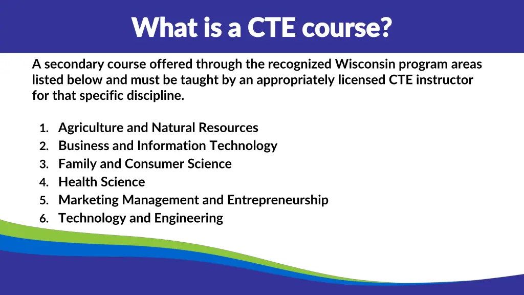 what is a cte course what is a cte course