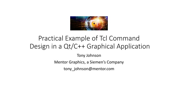 practical example of tcl command design