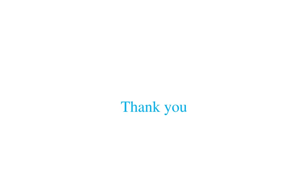thank you