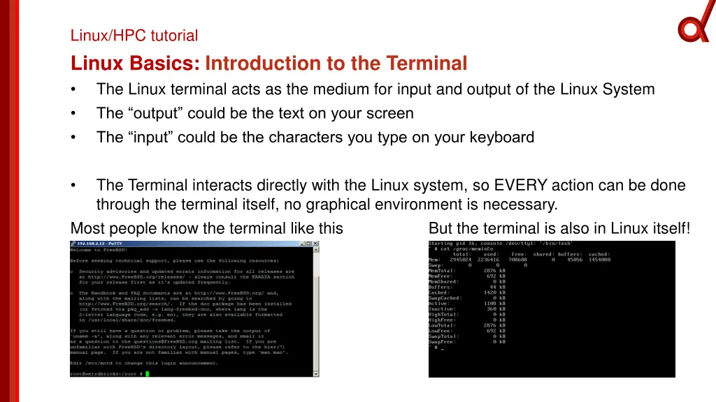 linux hpc tutorial linux basics introduction