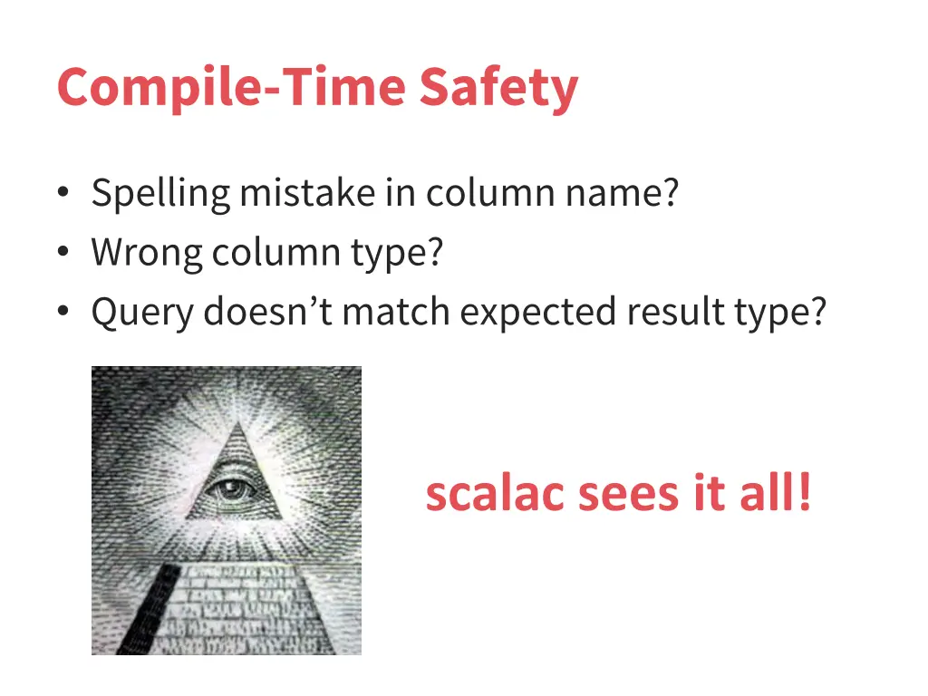 compile time safety